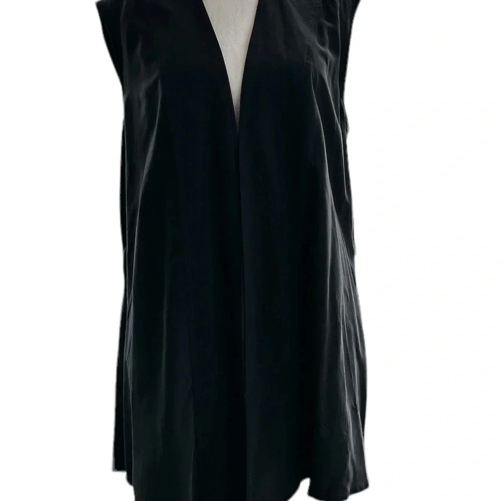 Vintage Como‎ Black Sleeveless Cover  Sz 6